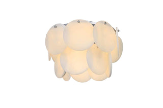 Charlotte Six Light Flush Mount in Chrome