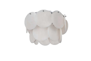 Charlotte Six Light Flush Mount in Chrome