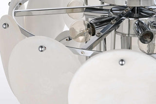 Charlotte 12 Light Flush Mount in Chrome