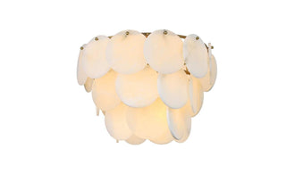 Charlotte 12 Light Flush Mount in Satin Gold