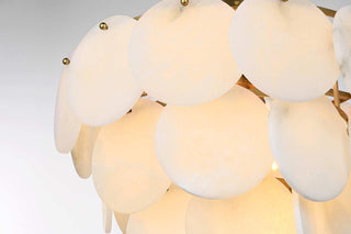 Charlotte 12 Light Flush Mount in Satin Gold
