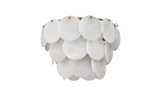 Charlotte 12 Light Flush Mount in Satin Gold