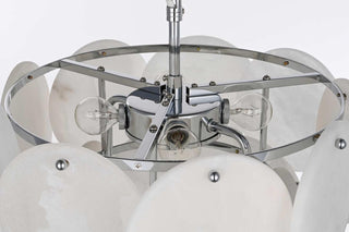 Charlotte Six Light Chandelier in Chrome