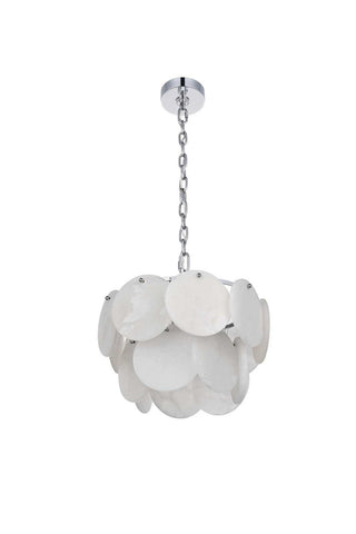Charlotte Six Light Chandelier in Chrome