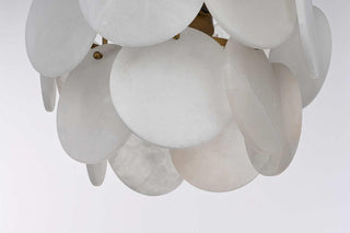 Charlotte Six Light Chandelier in Satin Gold