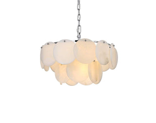 Charlotte Nine Light Chandelier in Chrome