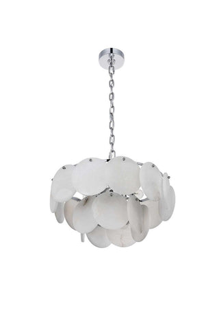 Charlotte Nine Light Chandelier in Chrome