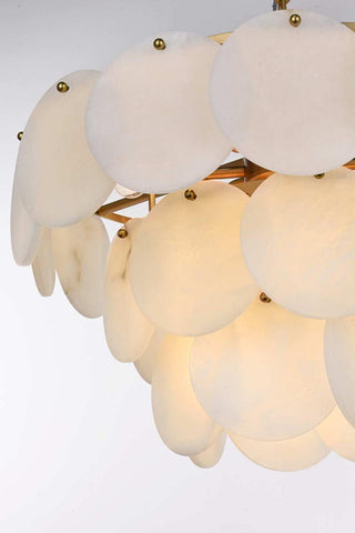 Charlotte 12 Light Chandelier in Satin Gold