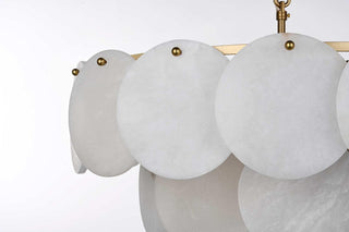 Charlotte 12 Light Chandelier in Satin Gold