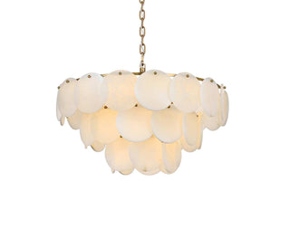 Charlotte 14 Light Chandelier in Satin Gold