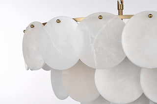 Charlotte 14 Light Chandelier in Satin Gold