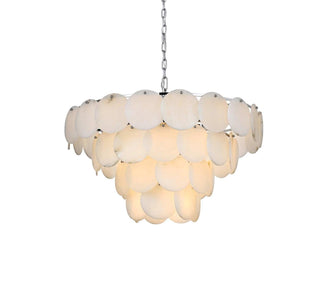 Charlotte 21 Light Chandelier in Chrome