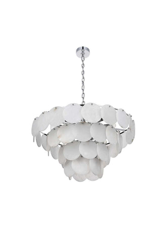 Charlotte 21 Light Chandelier in Chrome