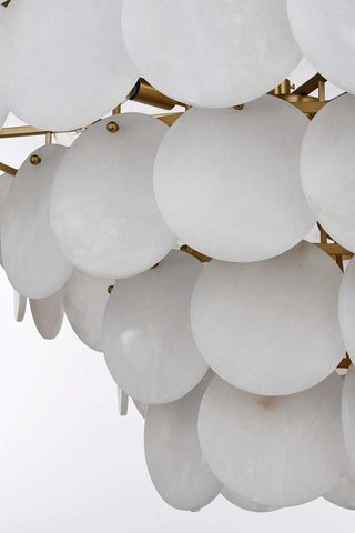 Charlotte 21 Light Chandelier in Satin Gold