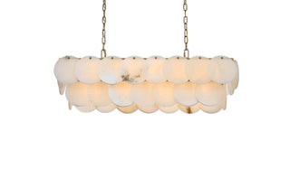 Charlotte 14 Light Chandelier in Satin Gold