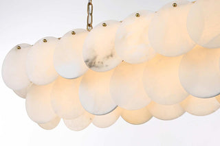 Charlotte 14 Light Chandelier in Satin Gold