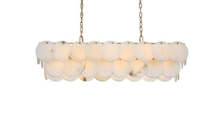 Charlotte 17 Light Chandelier in Satin Gold