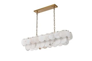 Charlotte 17 Light Chandelier in Satin Gold