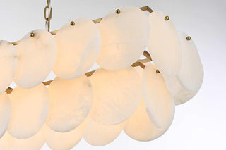 Charlotte 20 Light Chandelier in Satin Gold