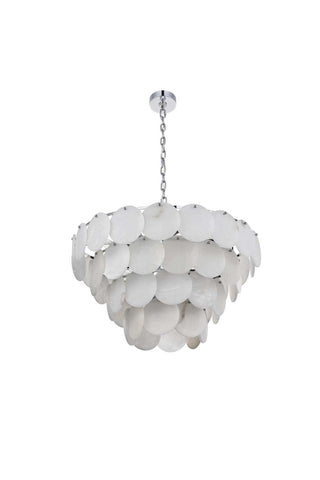 Charlotte 21 Light Chandelier in Chrome