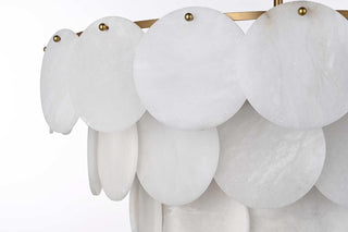 Charlotte 21 Light Chandelier in Satin Gold