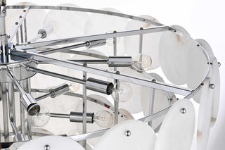 Charlotte 29 Light Chandelier in Chrome