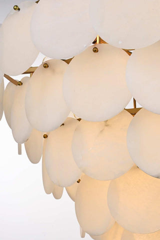 Charlotte 29 Light Chandelier in Satin Gold