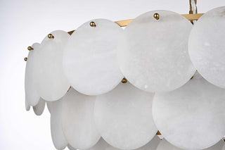 Charlotte 29 Light Chandelier in Satin Gold