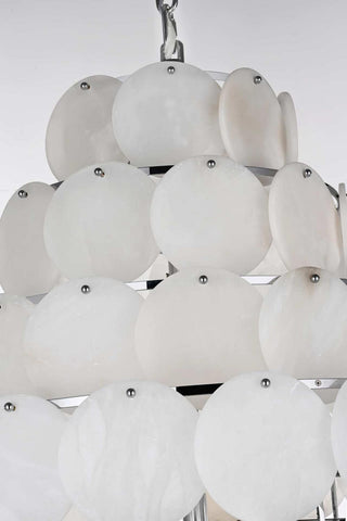 Charlotte 90 Light Chandelier in Chrome