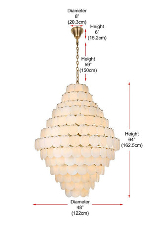 Charlotte 90 Light Chandelier in Satin Gold