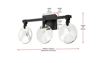 Avery LED Wall Sconce in Black