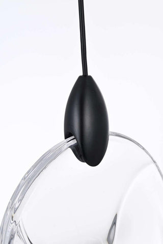 Avery LED Pendant in Black