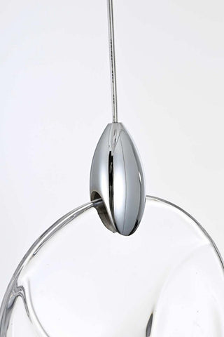 Avery LED Pendant in Chrome