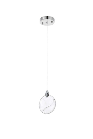 Avery LED Pendant in Chrome