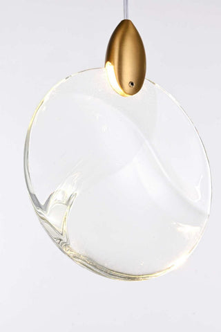 Avery LED Pendant in Satin Gold