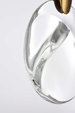 Avery LED Pendant in Satin Gold