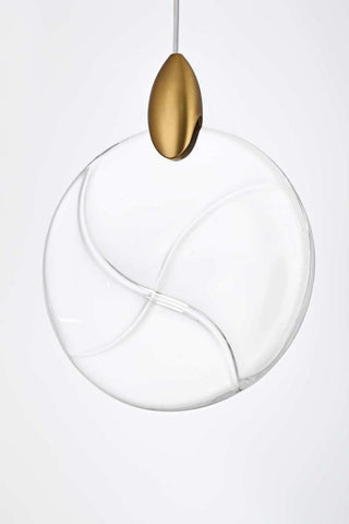 Avery LED Pendant in Satin Gold
