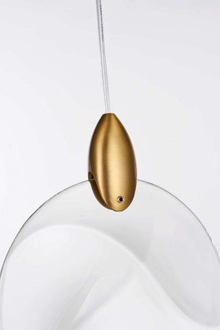 Avery LED Pendant in Satin Gold