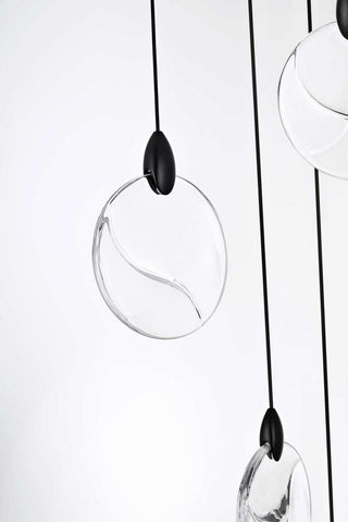 Avery LED Pendant in Black