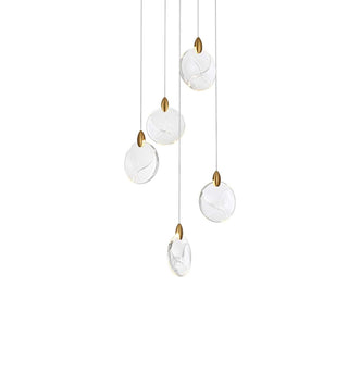 Avery LED Pendant in Satin Gold