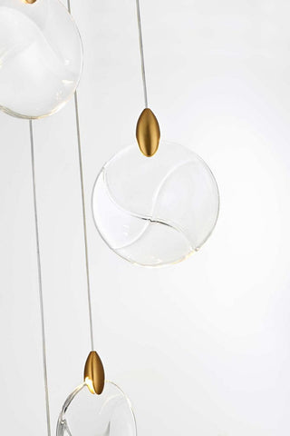 Avery LED Pendant in Satin Gold