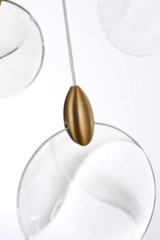 Avery LED Pendant in Satin Gold