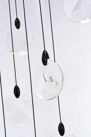 Avery LED Pendant in Black