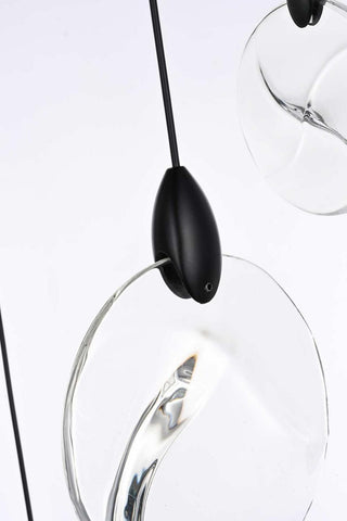 Avery LED Pendant in Black