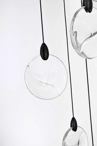 Avery LED Pendant in Black