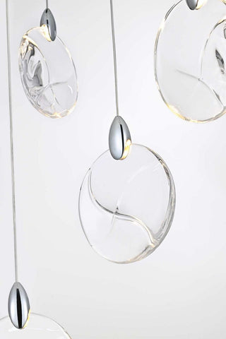 Avery LED Pendant in Chrome