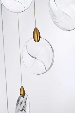 Avery LED Pendant in Satin Gold