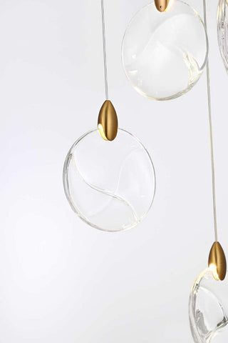 Avery LED Pendant in Satin Gold