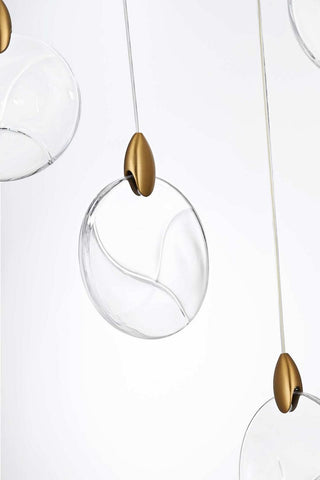 Avery LED Pendant in Satin Gold
