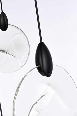 Avery LED Pendant in Black